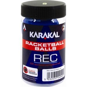 Karakal - "REC" Racquetball-Bälle  2er-Pack CS732 (Einheitsgröße) (Blau)