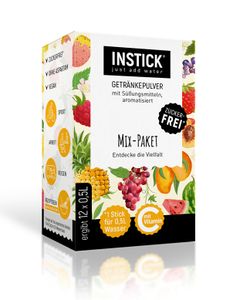 INSTICK Mix-Paket für 12 x 0,5 L pfandfrei