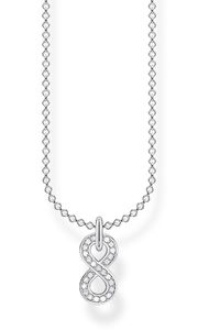 Thomas Sabo KE2067-051-14 Halskette mit Anhänger Damen Infinity Sterling-Silber