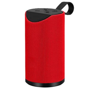 Bluetooth -Lautsprecher Subwoofer Portable ABS 3W HiFi Sound 3D Stereo -Lautsprecher für Musik-Rot