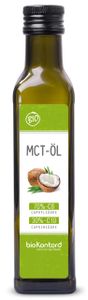 MCT Öl  250 ml aus 100%  Kokosöl | 70% Caprylsäure C8 und 30% Caprinsäure C10 | rein mechanisch hergestellt - bioKontor