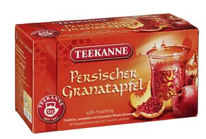 Teekanne Persischer Granatapfel süss fruchtig Früchtetee 45g