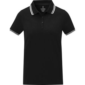 Elevate - "Amarago" Poloshirt für Damen kurzärmlig PF3893 (L) (Schwarz)