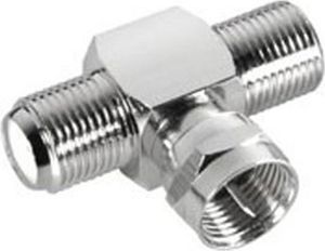 PremiumX F-Stecker Verteiler F Stecker auf 2x F-Kupplungen