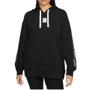Nike Pullover für Damen mit Kapuze, Farbe:Schwarz, Größe:XXL