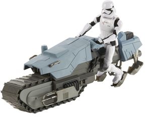 Hasbro Star Wars Galaxy of Adventures First Order Driver and Treadspeeder, Collectible action figure, Film & TV-Serien