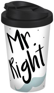 Coffee to go Becher Mr. Right 400ml
