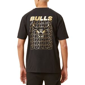 New Era Oversized Shirt - METALLIC Chicago Bulls - XL