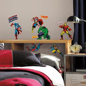 RoomMates - Marvel Helden Comic - Wandtattoo Wandsticker Wandaufkleber Wandbilder