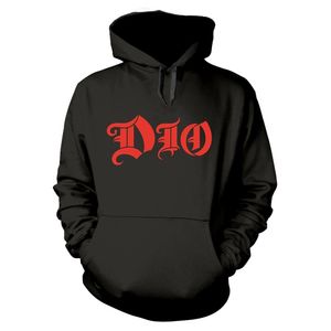 Dio - "Holy Diver" Kapuzenpullover für Herren/Damen Uni PH2812 (XL) (Schwarz/Rot)