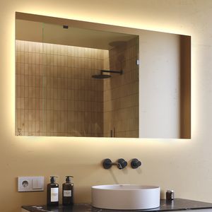Artforma Moderne zrkadlo do kupelne s osvetlenim LED L58 120x70 cm | Farba LED: Biela neutrálna 4500K Artforma Moderne zrkadlo do kupelne s osvetlenim LED L58 120x70 cm | Farba LED: Biela neutrálna 4500K