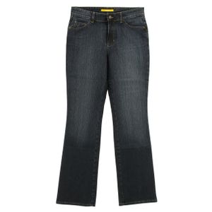 28375 Mac Jeans, Angela,  Damen Jeans Hose, Stretchdenim, dark blue, D 40 W 30 L 34