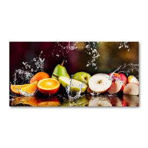 Tulup Acrylglas - Wandkunst - 100 x 50  cm - Bild auf Plexiglas® Dekorative Wand für Küche & Wohnzimmer - Essen & Getränke - Obst Wasser - Mehrfarbig
