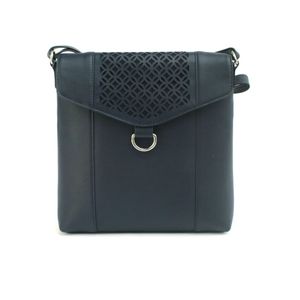Eastern Counties Leather - Damen Handtasche "Janie", Leder EL387 (Einheitsgröße) (Marineblau)