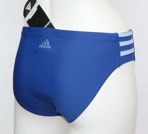 ADIDAS 3-Str.Pant Damen Bikini-Slip Badehose Bikinihose Blau Gr. 38