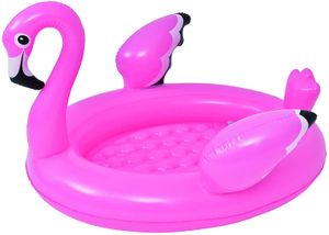 Aufblasbarer Kinder/Baby - Pool/Planschbecken - Flamingo Baby
