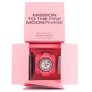 Omega x Swatch Mission to the Pink Moonphase Omega x Swatch Mission to the Pink Moonphase