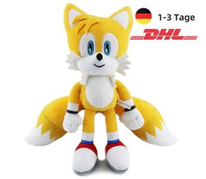 SONIC - Jakks Tails Figur 30 cm, Wave 3, Kuscheltier superweiche Qualität