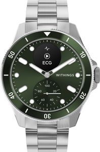 Withings - HWA10-model 8-all-in - Hybriduhr - Herren - ScanWatch Nova grün