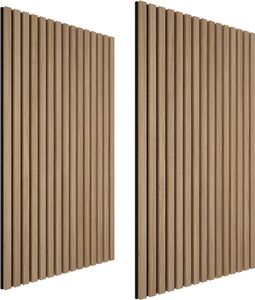 Akustikpaneele Sonic Wall Holzoptik - Eiche hell, 2er Set Akustikpaneele Sonic Wall Holzoptik - Eiche hell, 2er Set