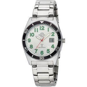 Master Time MTGA-10859-41M Funkuhr Herrenuhr 42mm 5ATM