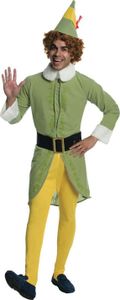 Elf - Kostüm ‘” ’"Buddy"“ - Herren BN5274 (Standardgröße) (Gelb/Grün)