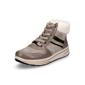 Ara Damen High-Top Sneaker grau beige 4,5