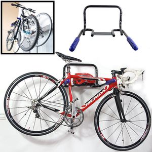 Wandmontagesystem für 2 Fahrräder & klappbar - Mit Ablage für Helm - Hängesystem Fahrrad - Wandhalterung - Wandmontage - Decopatent