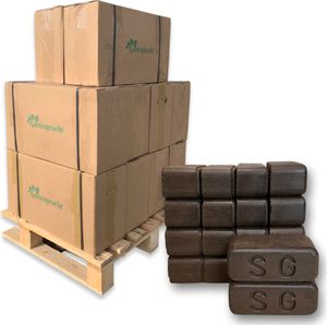 300KG Palette Premium Torf Briketts aus DE. Vergleichbar Kohle Briketts Ofen Kamin Heizen