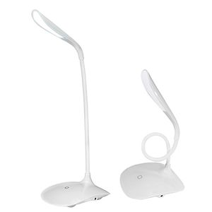 Schreibtischlampe Touch mit 14 SMD LEDs und flexiblem Schwanenhals Eaxus
