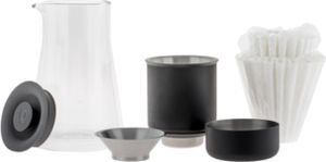 Dripper Set Filterhalter aus Edelstahl Kaffeekanne 0,6 l Kaffeefilter FELLOW