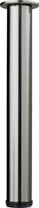 Hettich Tischbein 7,6 x 70 - 110 cm Stahl Edelstahl-Optik - 1 Stück
