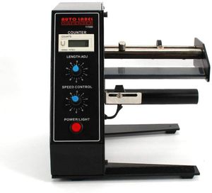 automatický oddělovač samolepek s 6 číslicemi LED Dávkovač etiket Automatický dávkovač etiket s počítadlem etiket 1-8M/min