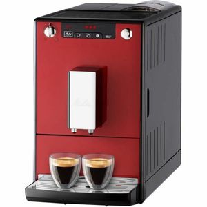 MELITTA CAFFEO SOLO - Espressomaschine - 1,2 l - Kaffeebohnen - Eingebautes Mahlwerk - 1400 W - Rot