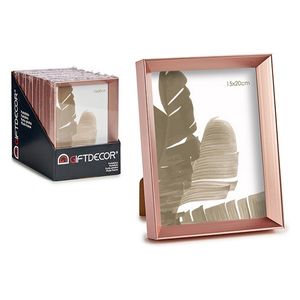 Fotorahmen Kupfer Holz (15 x 20 cm)