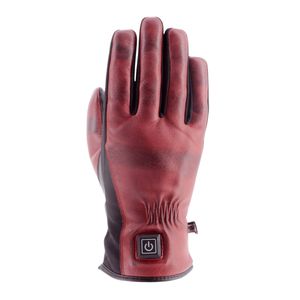 Helstons Nelly beheizbare Damen Motorrad Handschuhe, rot/schwarz, 7