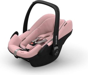 Maxi-Cosi Pebble Plus i-Size Babyschale, Gruppe 0+ Autositz für Babys, inkl. Sitzverkleinerer, nutzbar ab der Geburt bis ca. 12 Monate (0-13 kg / 45-75 cm), Blush