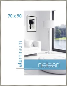 Nielsen Aluminium Bilderrahmen Classic, 70x90 cm, Champagner