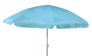 Sonnenschirm UV Schutz 30+ Strandschirm Balkonschirm Schirm knickbar Ø 155 cm Blau