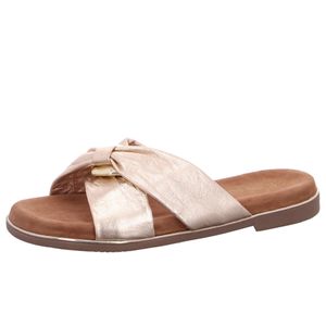 Marco Tozzi Damen Pantolette in Gold, Größe 37