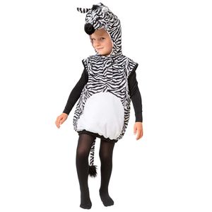 Kinderkostüm Weste Zebra 104