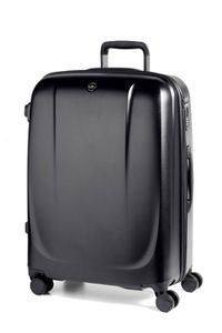 Mittelgroße Hartschalen Koffer Schwarz 67 cm March Reisekoffer Trolley