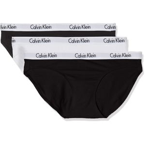 Calvin Klein Underwear Bikini 3 Pack Black / White / Black L