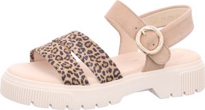Gabor - Sandale natur print, Farbe:natur/caramel 32, 14:61/2 Gabor - Sandale natur print, Farbe:natur/caramel 32, 14:61/2