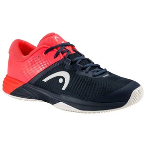 Head Revolt Evo 2.0 Clay Men Blueberry/Fiery Coral 45 Herren Tennisschuhe