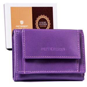 Mały, Skórzany Portfel Damski Z Systemem Rfid Protect Lumarko!