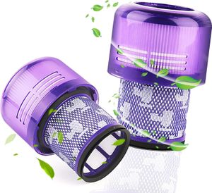 2x HEPA-Filter für Dyson Cyclone V11 Absolute, Absolute Pro, Absolute Extra, Absolute Extra +, Absolute Extra Pro, SV14 / Vormotorfilter Waschbar Stau