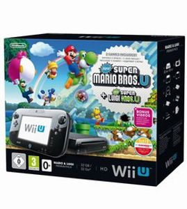 Nintendo Wii U Konsole 32 GB Super Mario / Luigi Bros U Bundle in