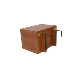 Grooming Deluxe Stall Tack Box, Farbe:braun