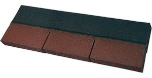 Easy Rechteck-Dachschindeln 80 x 33,6 cm ziegelrot